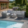 Maldives Rope Weave U Shaped Corner Sofa Set