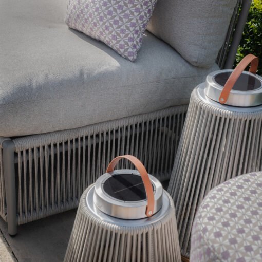 Maldives Rope Weave U Shaped Corner Sofa Set - Image 8
