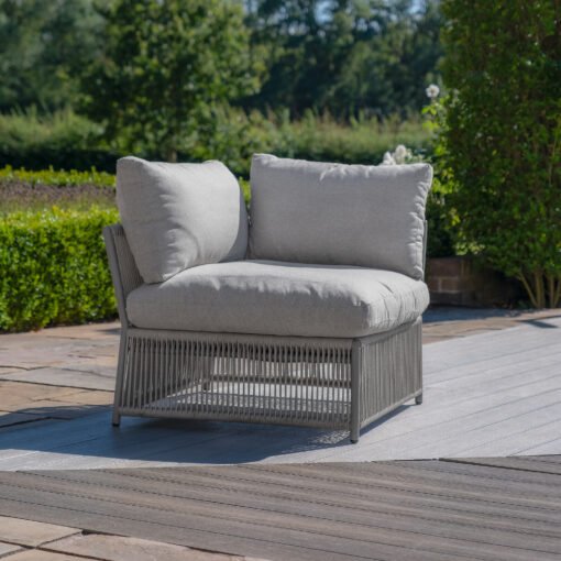 Maldives Rope Weave U Shaped Corner Sofa Set - Image 13