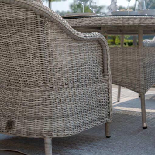 Oxford 6 Seat Oval Dining Set - Image 7