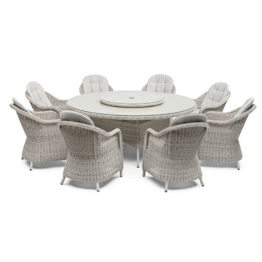 Oxford 8 Seat Round Dining Set - Image 16