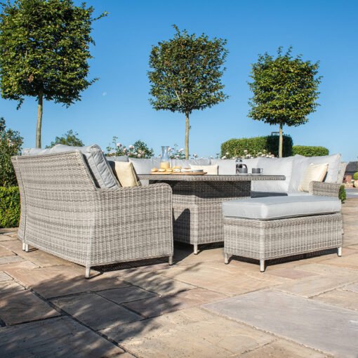 Oxford Royal U-Shaped Rattan Sofa Set - Image 3