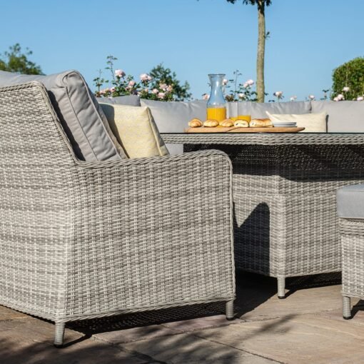 Oxford Royal U-Shaped Rattan Sofa Set - Image 4