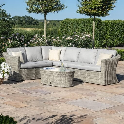 Oxford Large Rattan Corner Sofa Set - Image 3
