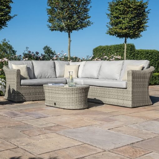 Oxford Large Rattan Corner Sofa Set - Image 2