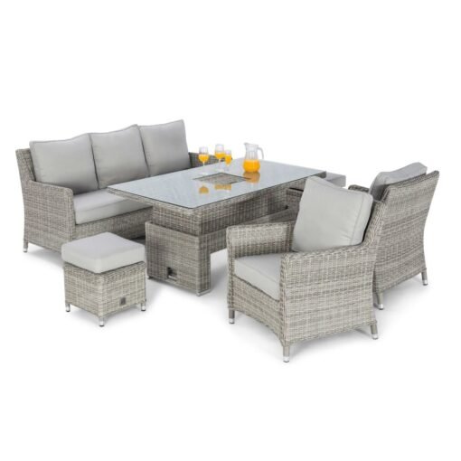Oxford Sofa Rattan Dining Set - Image 10
